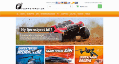 Desktop Screenshot of fjernstyret.dk